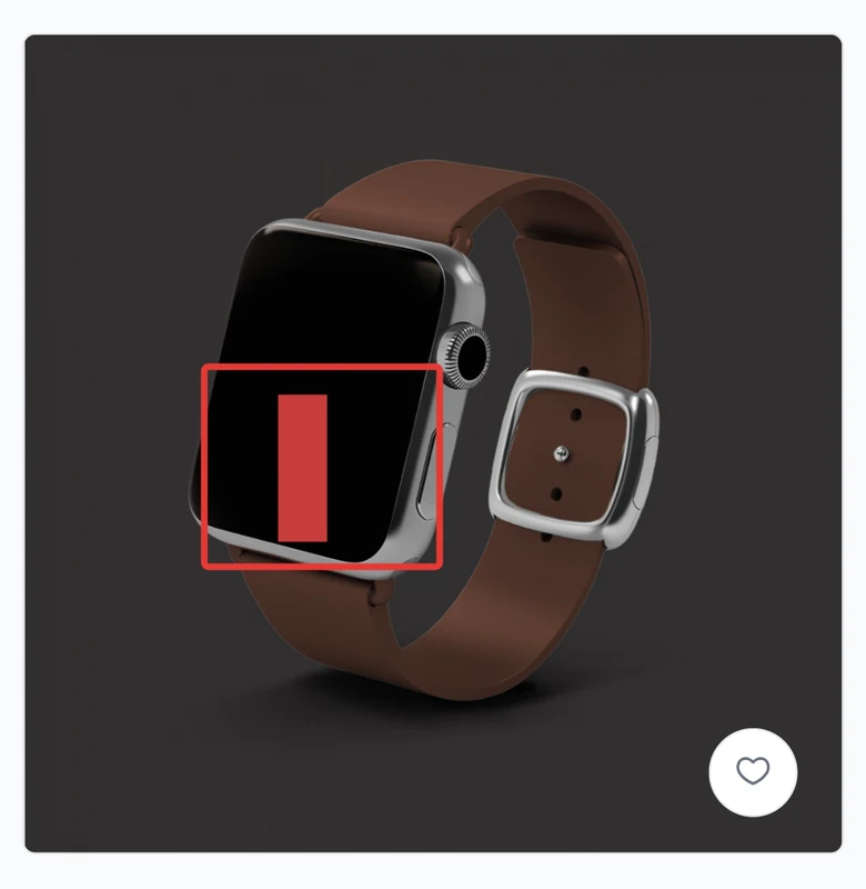 The customer's image on the product page, with the original product image showing around it.